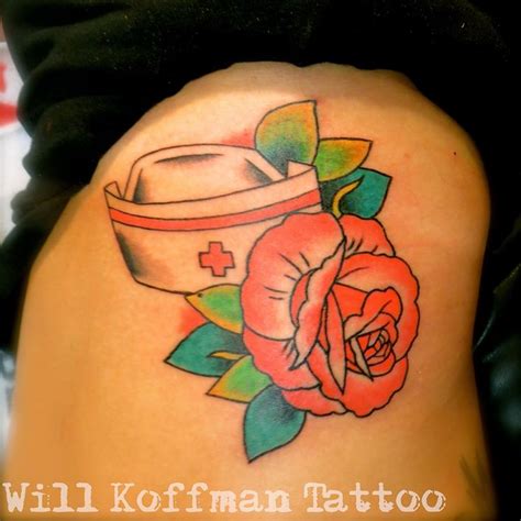 Will Koffman Tattoo Nurse Hat 1200x1200 Jpeg Nurse Tattoo Nurse