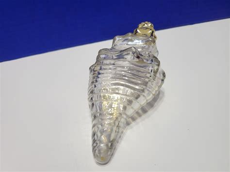 Vintage Avon Conch Sea Shell Cologne Bottle
