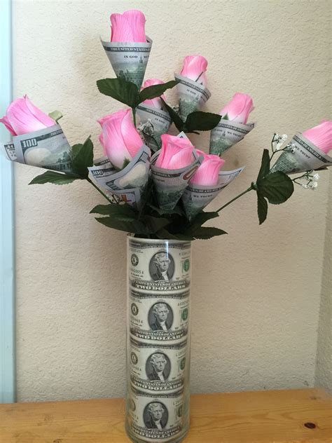 Money Flowers Birthday Money Ts Money Flowers Creative Money Ts