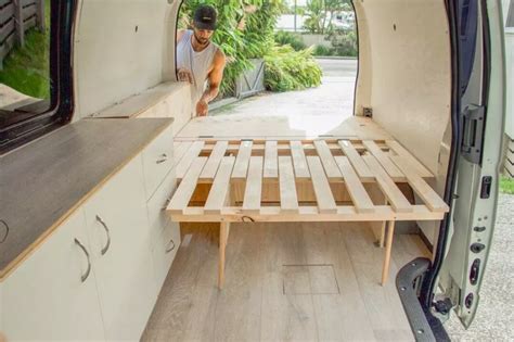 Cozy Camper Van Bed Ideas The Urban Interior Campervan Bed