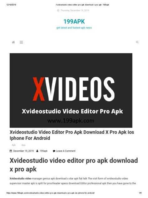 Turn your videos into movie magic. Xvideostudio Video Editor Pro Apk Download x Pro Apk ...