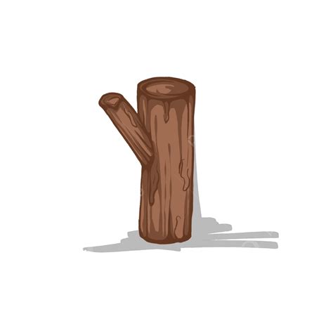 Hand Painted Wooden Stakes Png Vector Psd And Clipart With