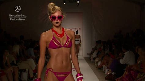 Hottest Looks From Day Of Mercedes Benz Fashion Week Swim