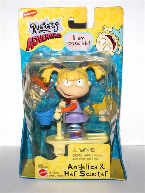Vintage Rugrats Angelica And Her Scooter Collectible 90s Etsy Uk