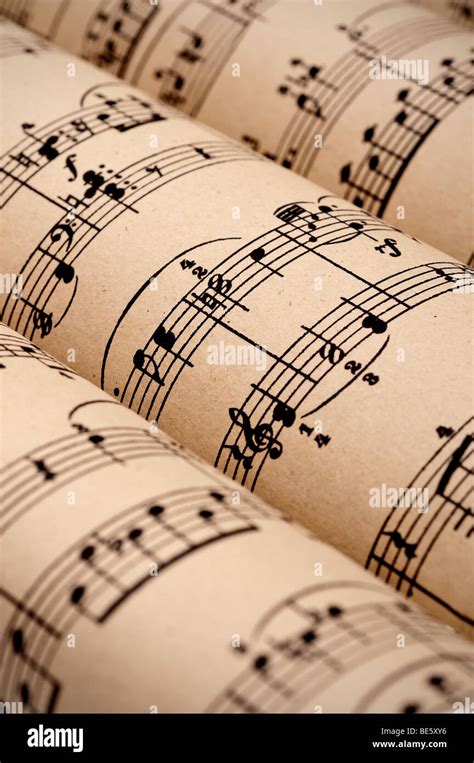 Sheet Music Hi Res Stock Photography And Images Alamy