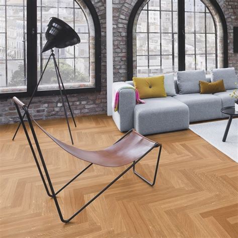 Boen Herringbone Engineered Wood Flooring Nordic Collection Bellevue
