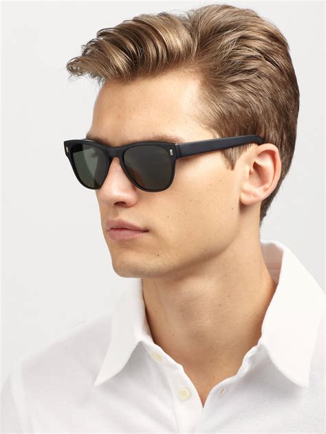Lyst Oliver Peoples Shean Acetate Sunglasses In Black For Men