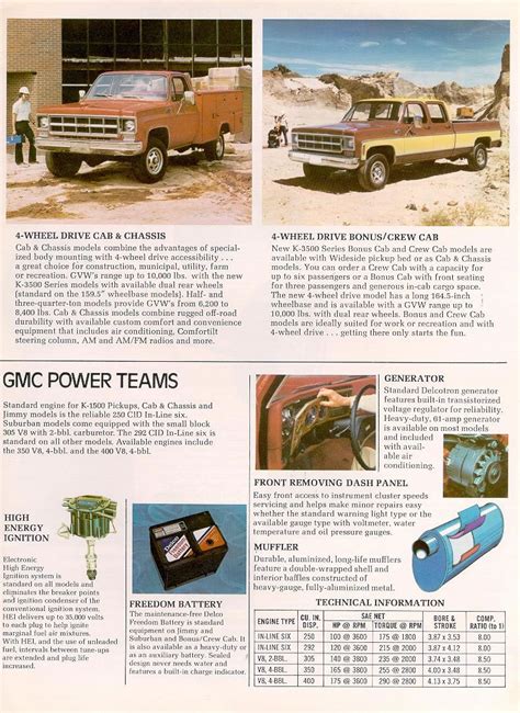 1977 Chevrolet And Gmc Truck Brochures 1977 Gmc 4wd Cda 04