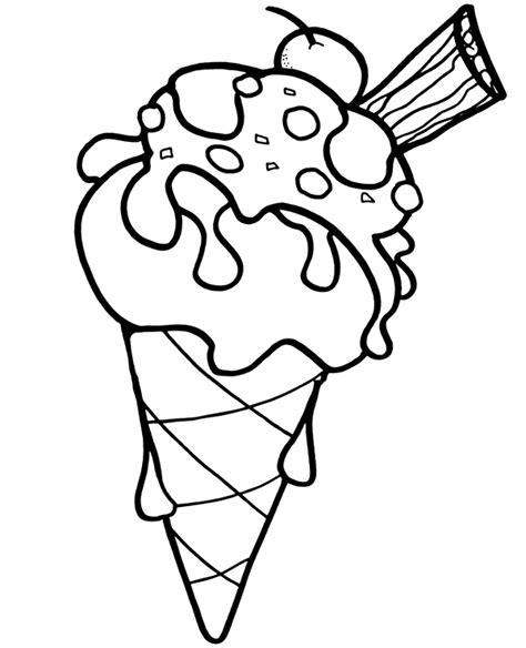 Coloring Ice Cream Sundae Crayola Coloring Page Prismacolor Paint The