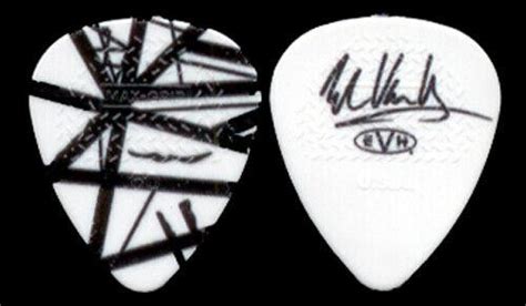 Van Halen Black On White Eddie Van Halen Frankenstrat Signature