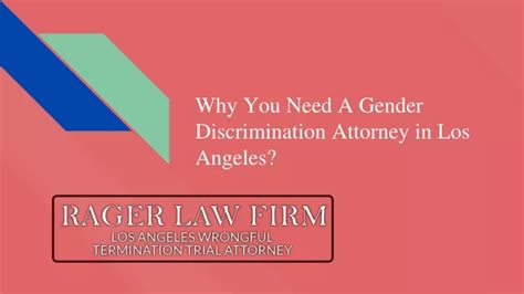 Ppt Why You Need A Gender Discrimination Attorney In Los Angeles Powerpoint Presentation Id