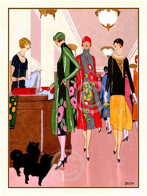 Three Women In Dresses Are Walking Down The Street With A Black Cat On