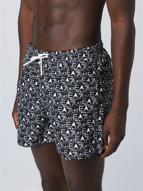 ea7 swimsuit for man black ea7 swimsuit 9020003r748 online on giglio