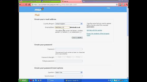 So we don't just make it easy to sign up for an email account, but easy to use as well. How to make a new email address :) (Sign Up) - YouTube