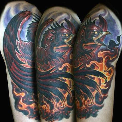 Top 60 Best Flame Tattoos For Men Inferno Of Designs