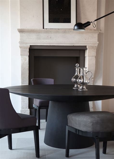 10 Gorgeous Black Dining Tables For Your Modern Dining Room Covet Edition