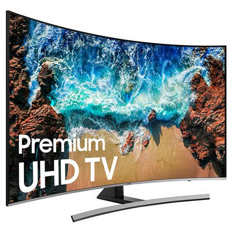 Samsung un43tu8000 43 crystal 8 series 4k ultra high definition smart tv with additional 1 year coverage by epic protect (2020). Samsung Curved 55" Class HDR 4K UHD LED Smart TV, 8 Series ...