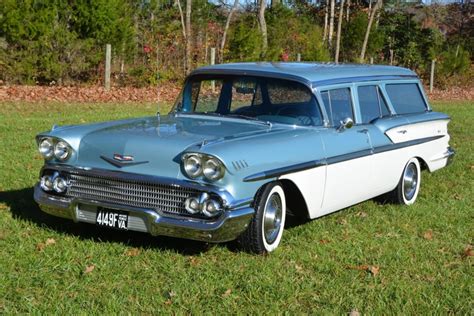 Modified 1958 Chevrolet Nomad For Sale On Bat Auctions Sold For