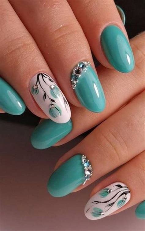 🥇 UÑas Verdes Decoradas De 70 Diseños E Ideas Geniales 2020