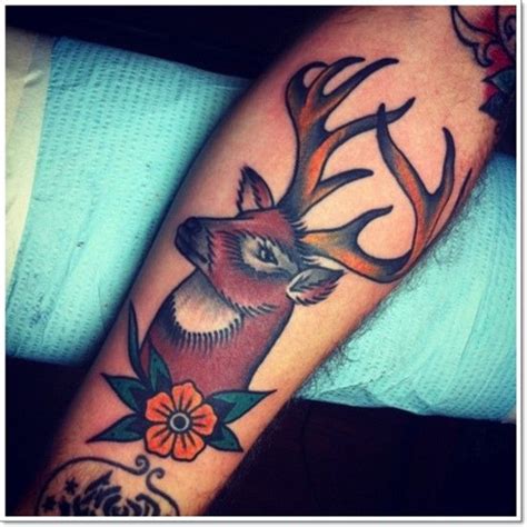 140 Most Attractive Deer Tattoo Designs And Meanings Awesome Buck