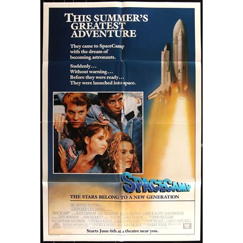 Spacecamp 1986 Original Movie Poster 27x41folded Sci Fi Kate Capshaw Popcatalog
