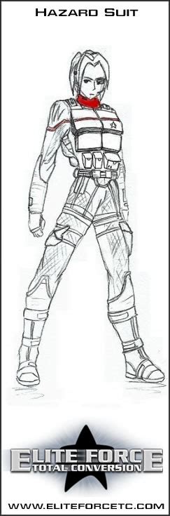 Hazard Female Suit Concept Image Elite Force Total Conversion Mod