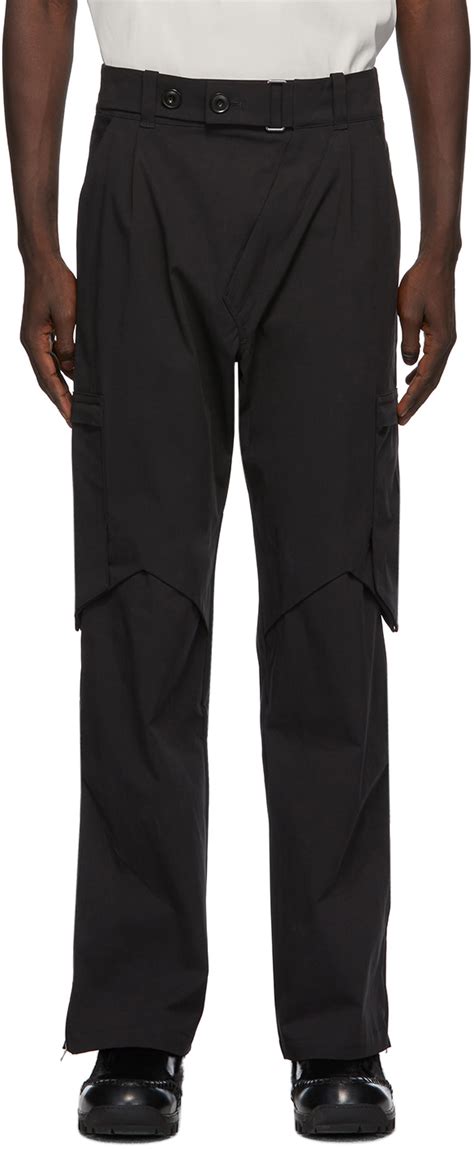 Kiko Kostadinov Black Bindra Cargo Pants Ssense