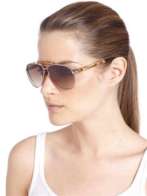 top 36 imagen gucci women s aviator sunglasses vn