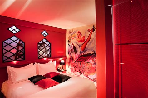 Chambre Moulin Rouge Hotel Design Secret De Paris Proche Moulin Rouge