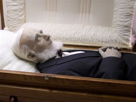Dead Bearded Man Lying In Casket Post Mortem Pictures Haunted