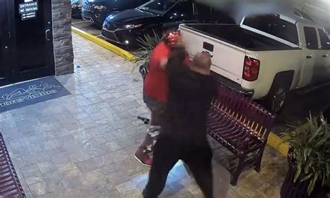 Heroic Security Guards Stop Gunman Wearing Devil Mask From Entering Strip Club Police