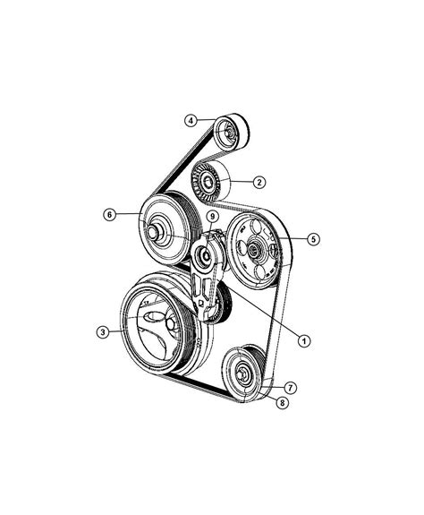 2004 Dodge Ram 1500 Pulley Diagram