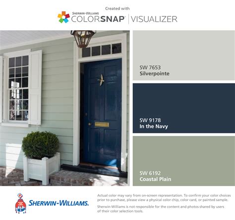 Sherwin Williams Naval Blue Exterior Paint Painting