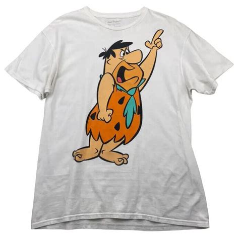 Hanna Barbera Fred Flintstone Men Adult Large Short Gem