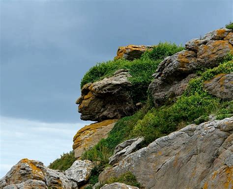 Apache Head In The Rocks An Optical Illusion