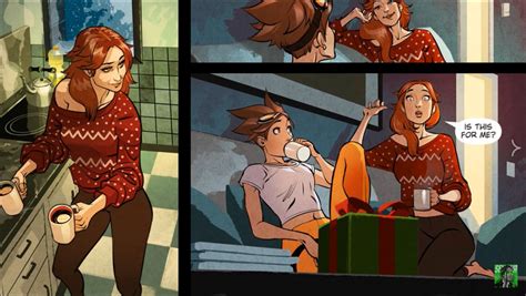 Tracer And Emily Overwatch Emily Overwatch Overwatch Comic Tracer