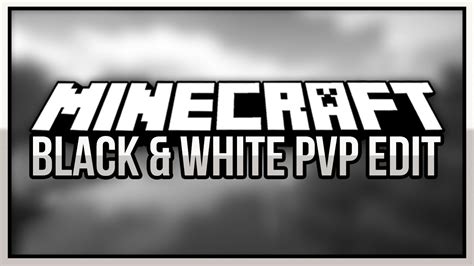 Minecraft Packs Black And White Default Edit Pvp Texture Pack 17 And 1