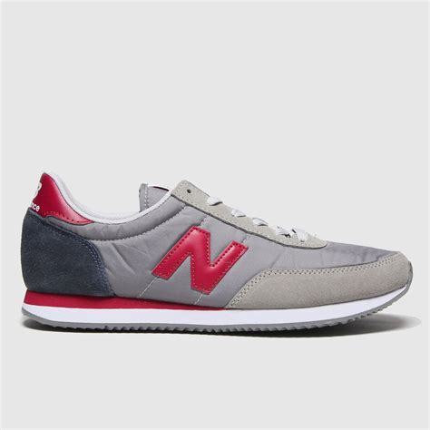 New Balance Grey And Navy 720 Trainers Trainerspotter
