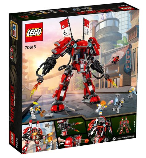 Buy Lego Ninjago Fire Mech 70615 At Mighty Ape Nz