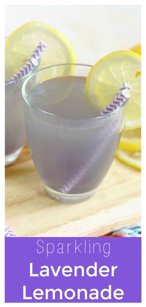 Sparkling Lavender Lemonade Snacks And Sips