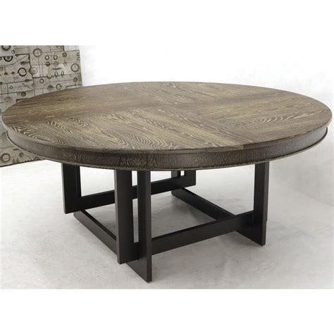 Browse 133 limed oak dining table on houzz whether you want inspiration for planning limed oak dining table or are building designer limed oak dining table from scratch, houzz has 133 pictures from the best designers, decorators, and architects in the country, including the kitchen witch and raveninside. Large Oversize in Diameter Round Cerused Limed Oak Dining ...