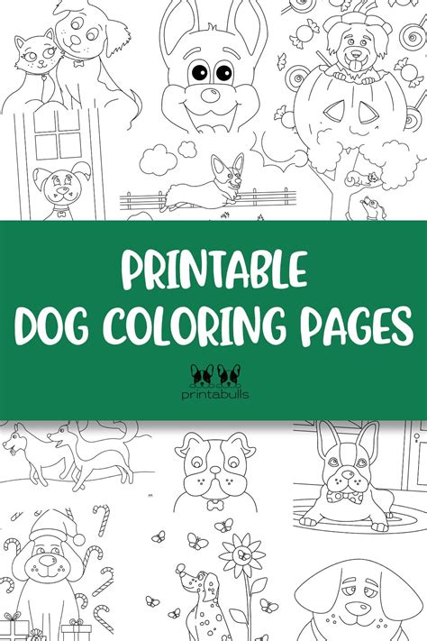 25 Free Printable Dog Coloring Pages