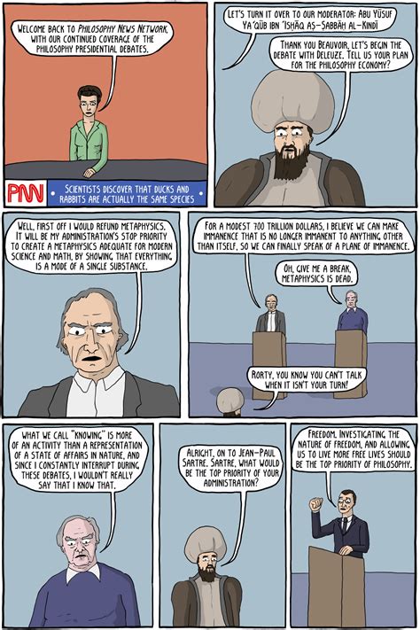 Philosophy News Network The Presidential Debates Existential Comics