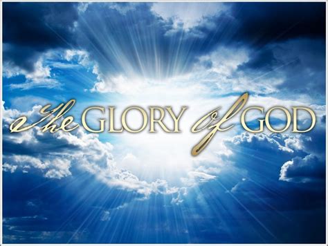 The Glory Of God Harmony Streams Ministry