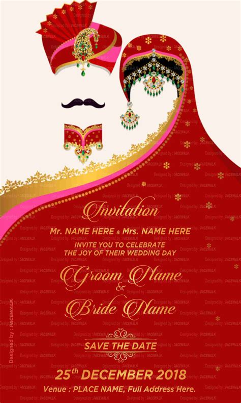 Wedding Invitation Maker Marriage Invitation Card Indian Wedding