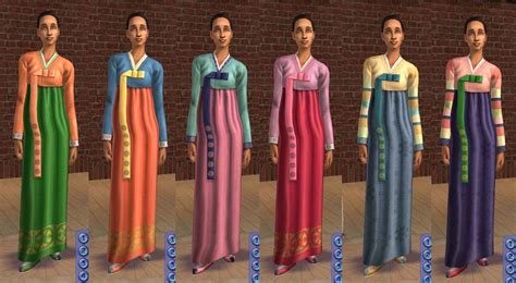 Mod The Sims More Formal Hanbok