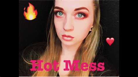 Fiery Hot Messmakeup Tutorialpandavoctorals Youtube