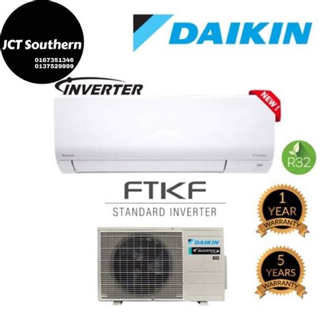 Daikin Inverter Ftkf Lf Smart Control Series Wall Mounted Hp