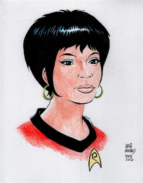 Uhura Star Trek Women Of Wonder 2012 In Greg Moutafiss Greg