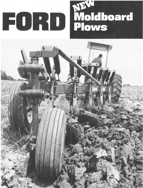 Ford Moldboard Plows Ploughs 150 151 152 Brochure